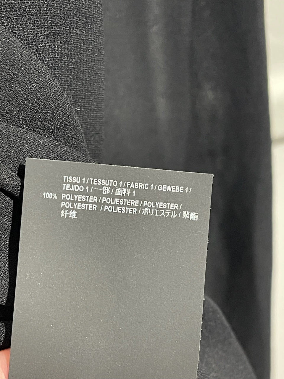 Blouse Saint Laurent noire T.40