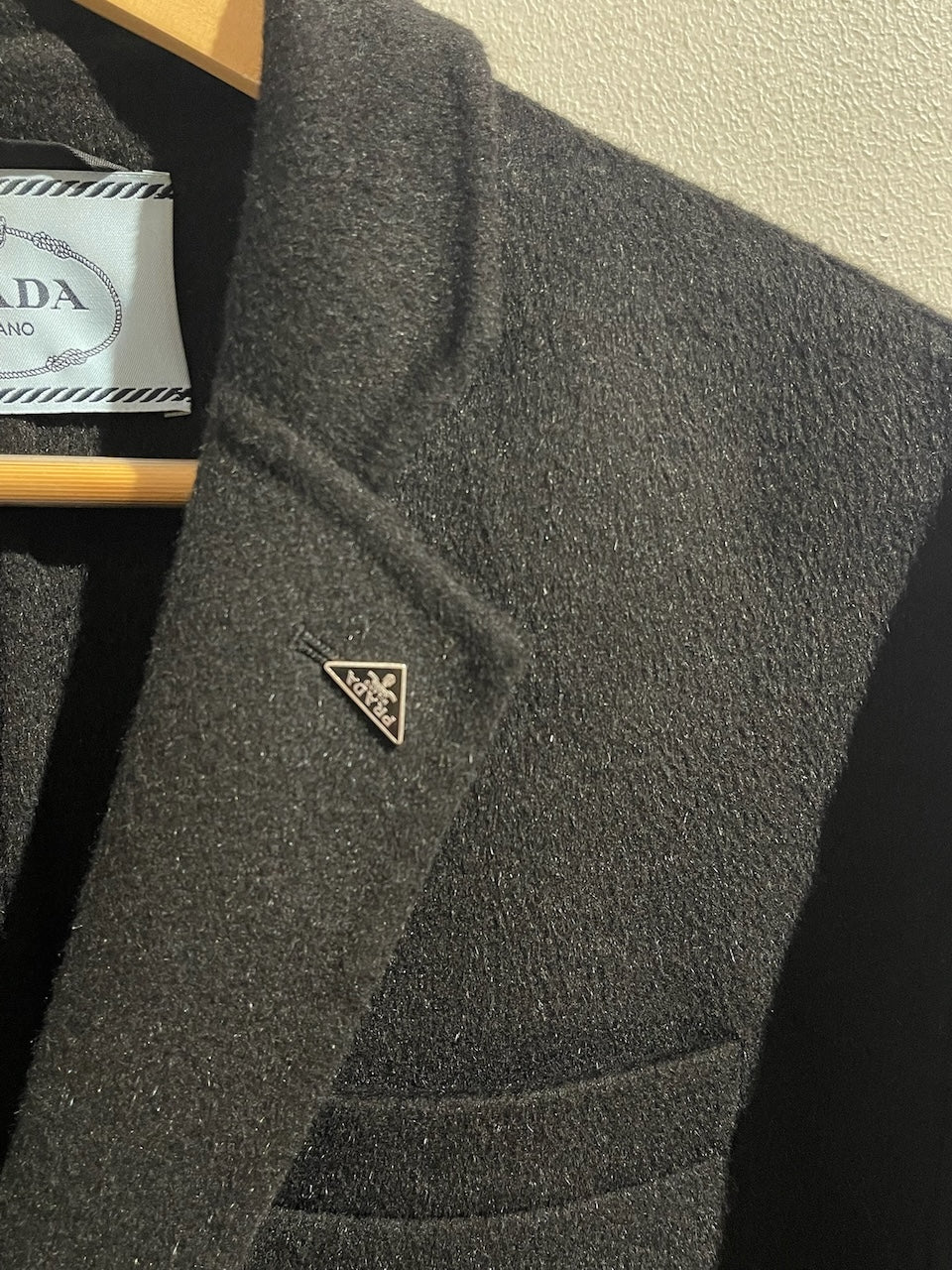 Veste Prada noire T.40