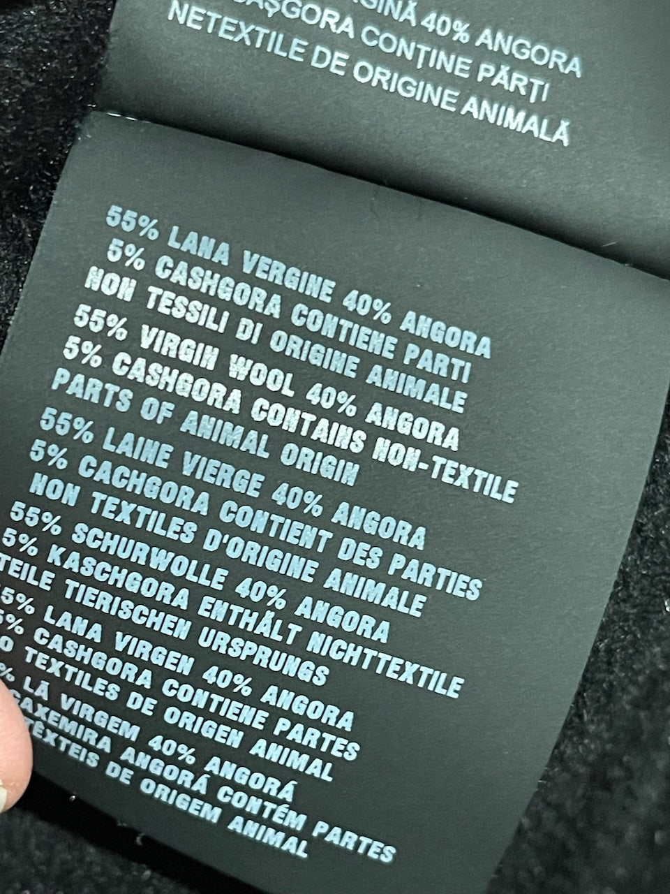 Veste Prada noire T.40