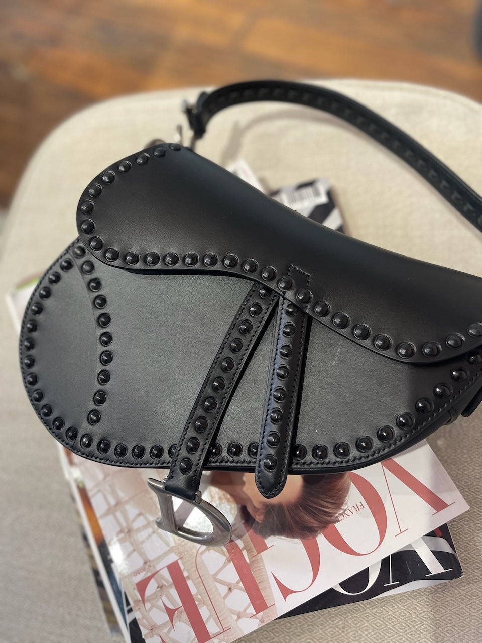 Sac Dior Saddle noir