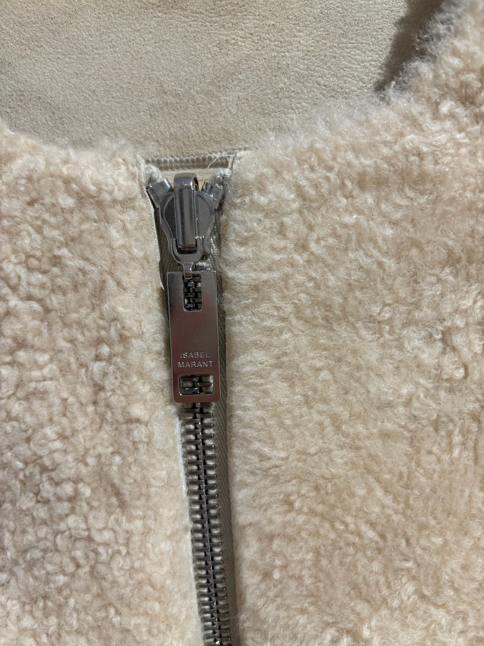 Veste Isabel Marant peau lainée T.36