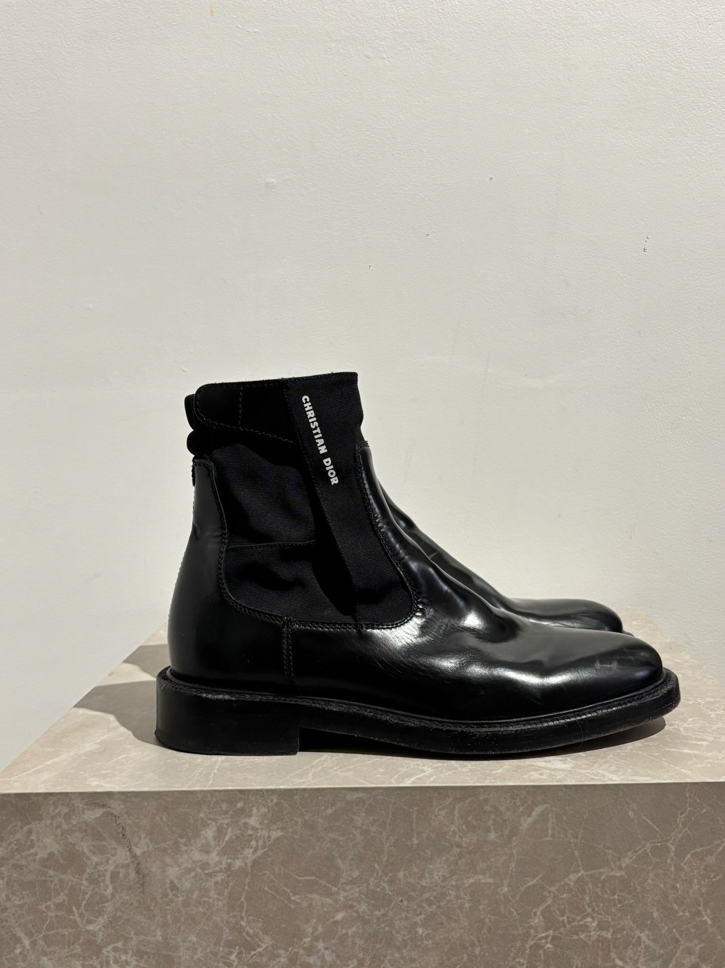 Bottines Dior noires T.39