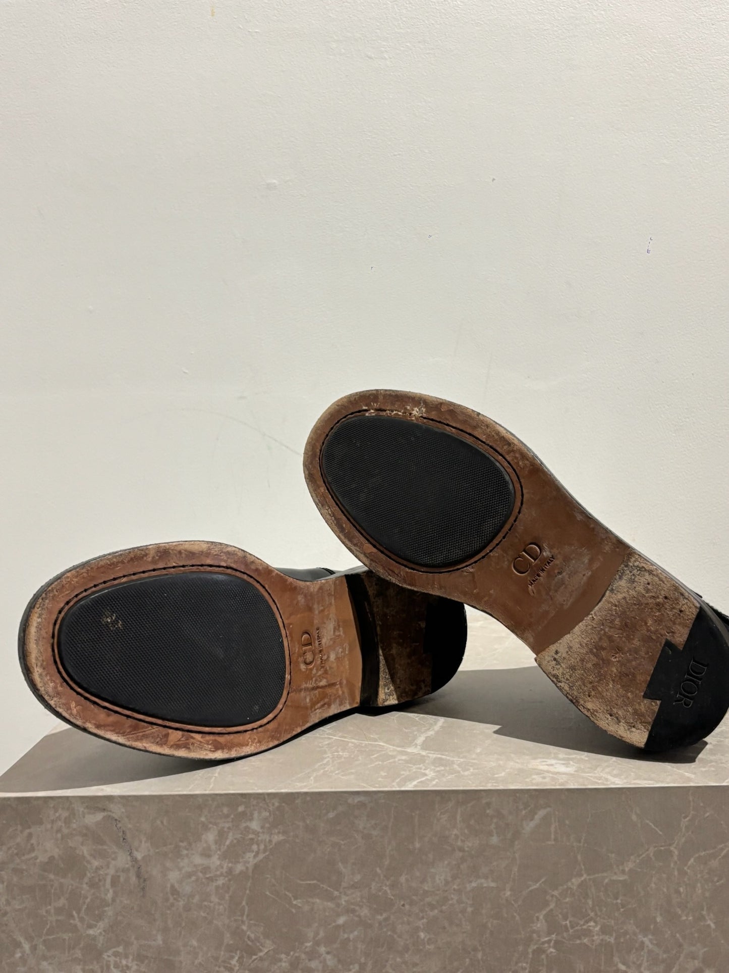 Bottines Dior noires T.39