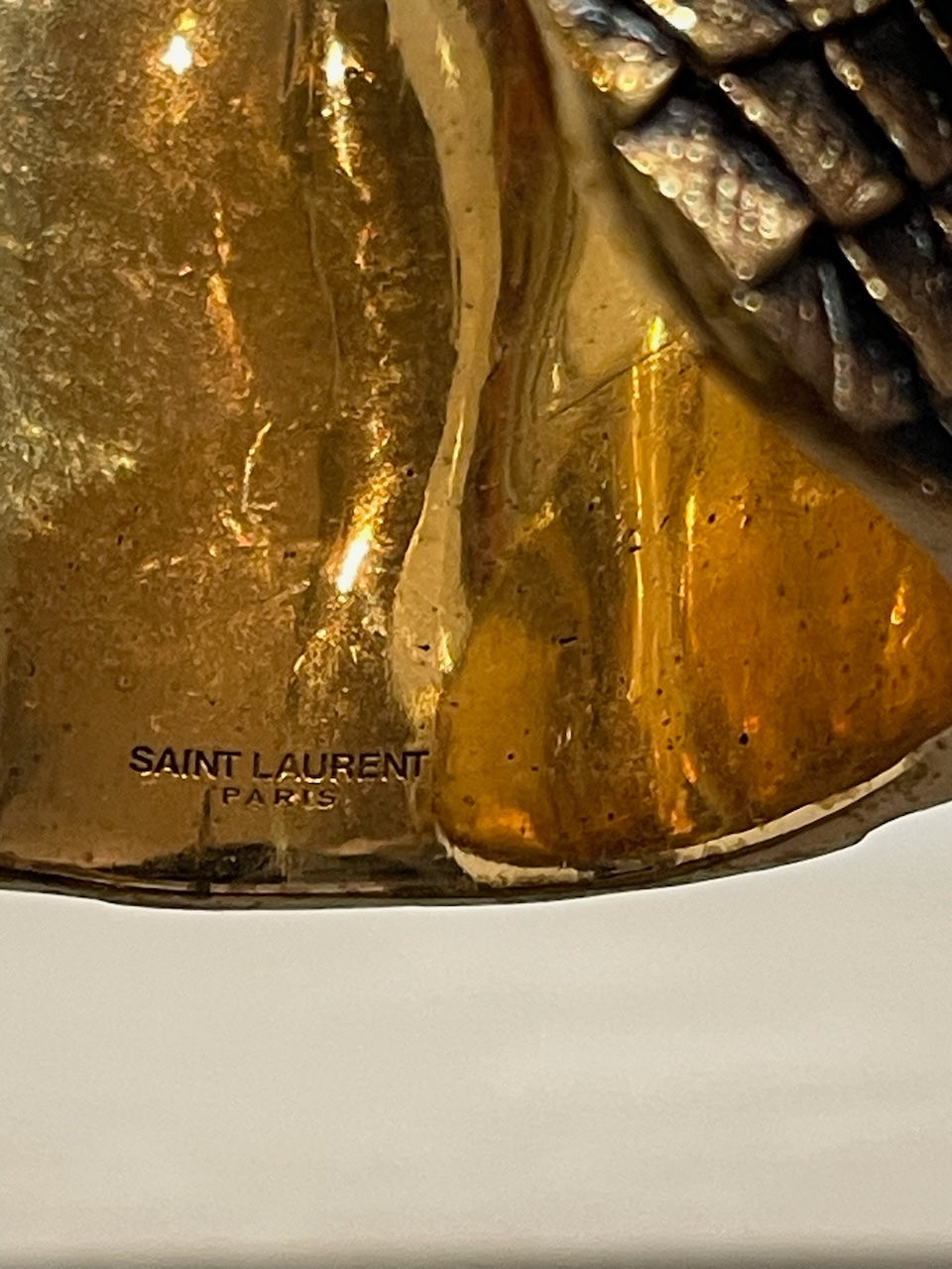 Bracelet Saint Laurent doré