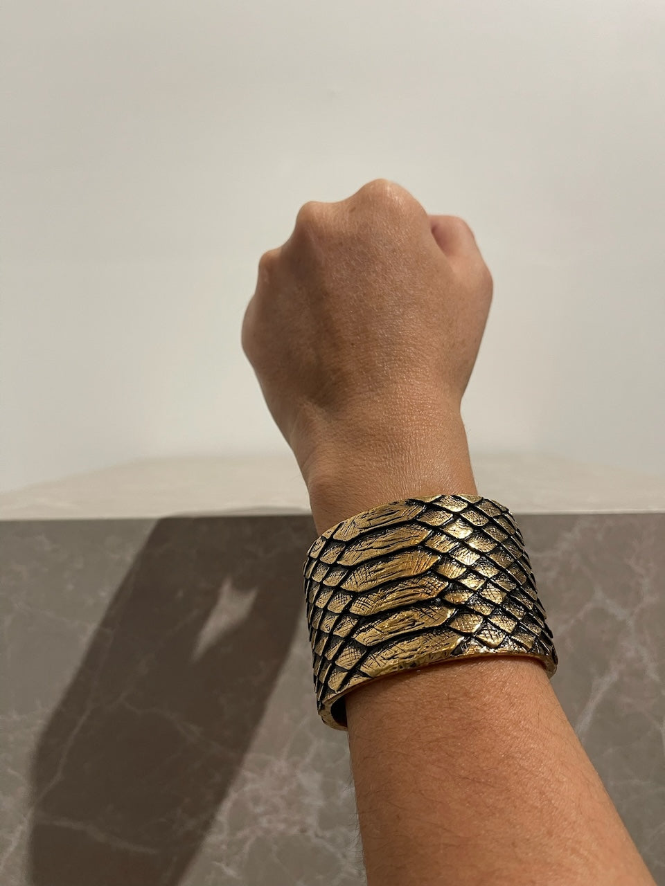 Bracelet Saint Laurent doré