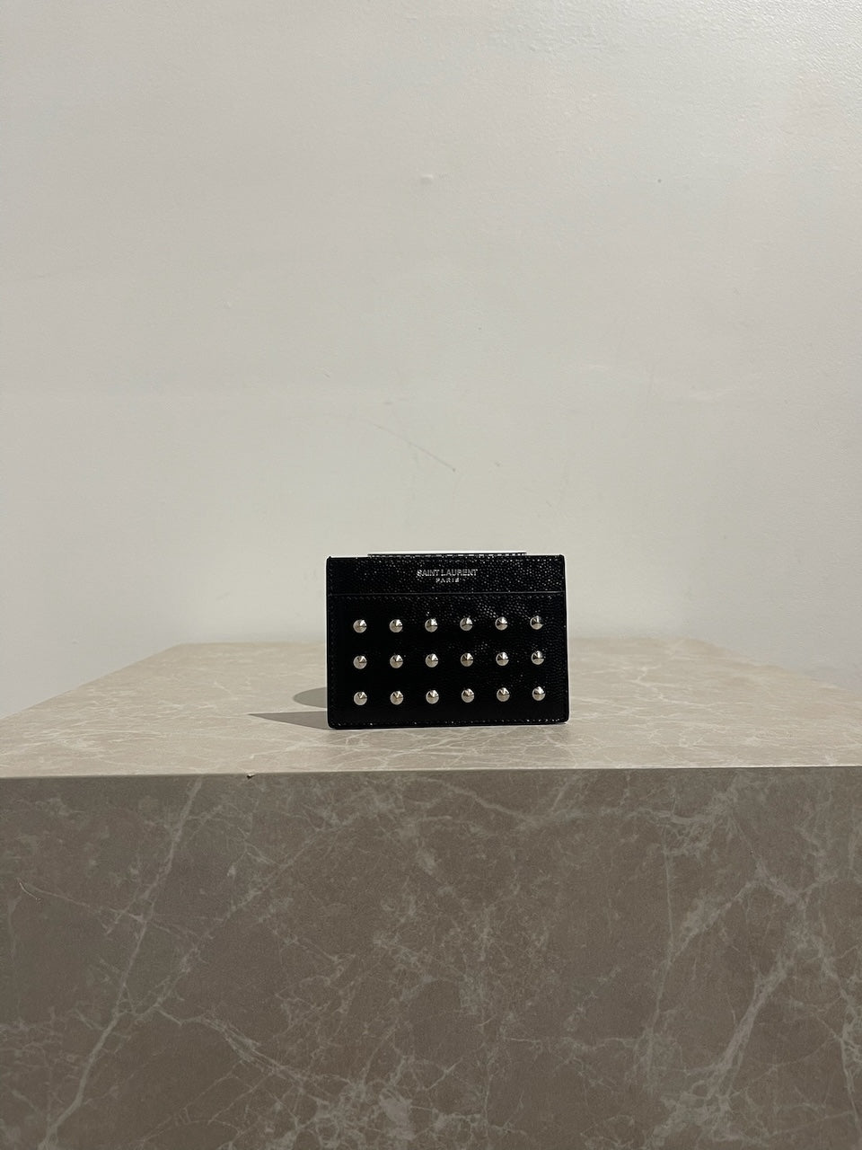 Porte-cartes Saint Laurent noir