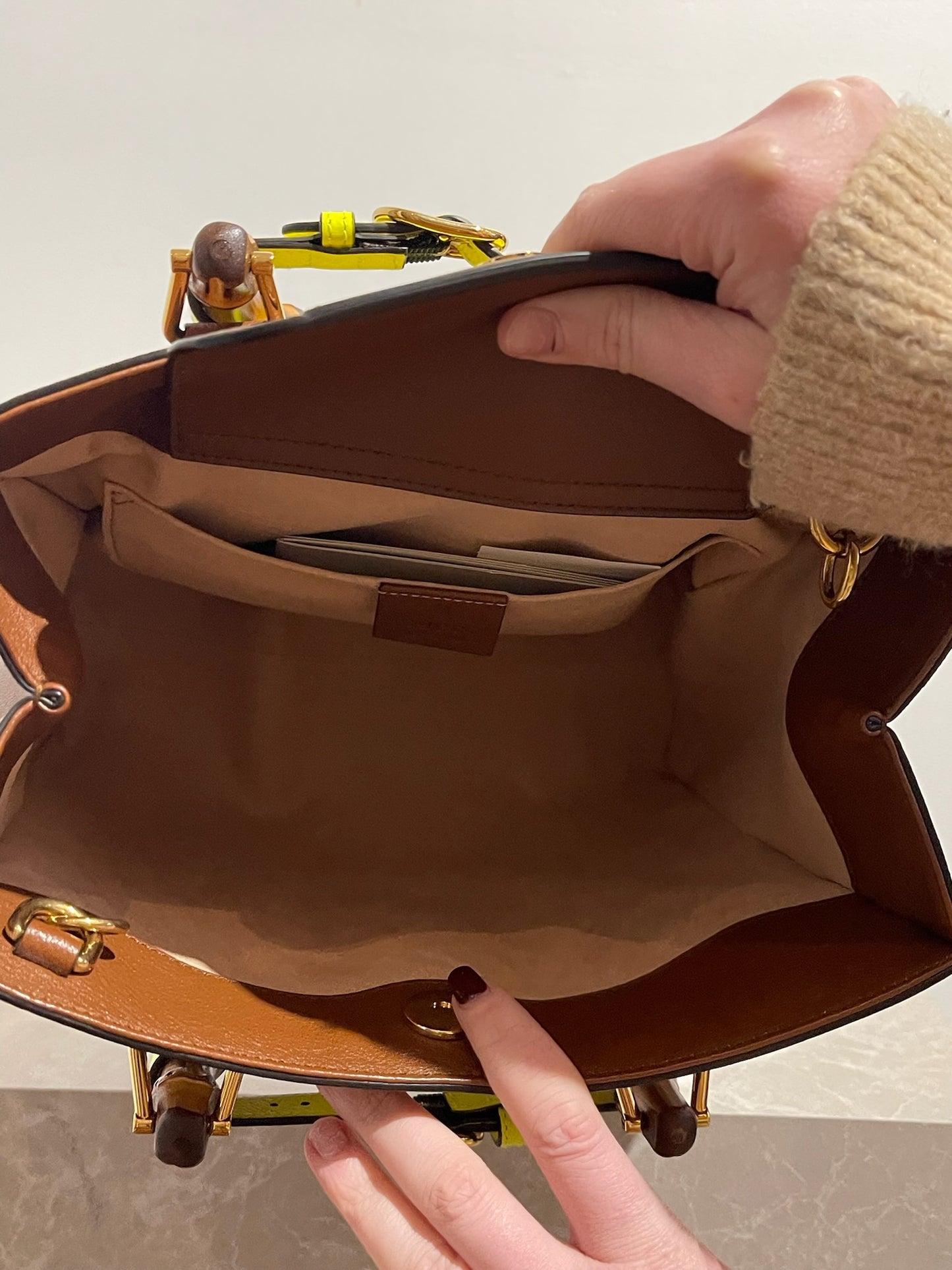 Sac Gucci Diana Camel
