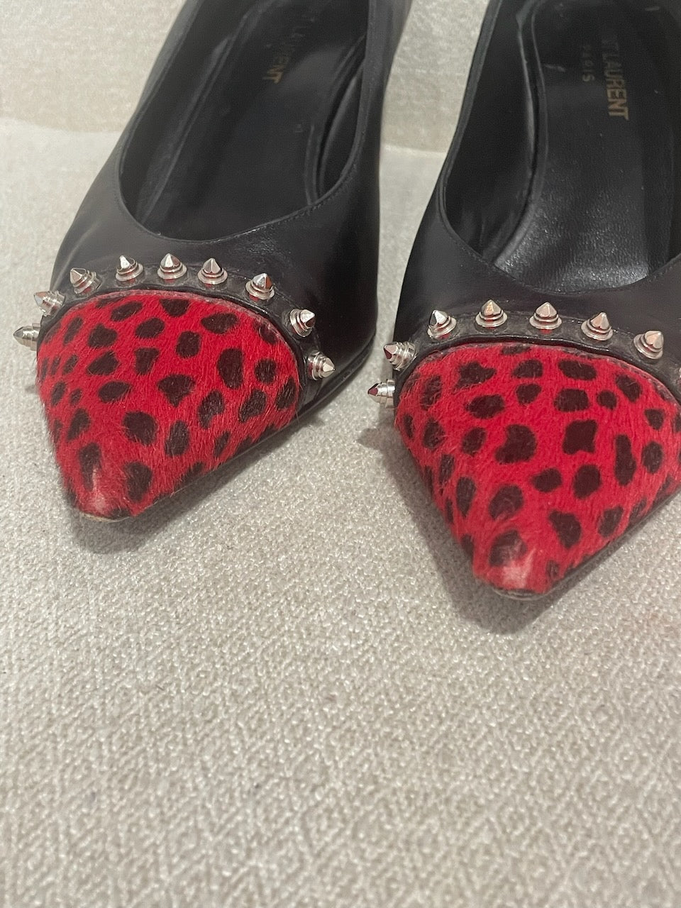 Escarpins Saint Laurent noirs T.37
