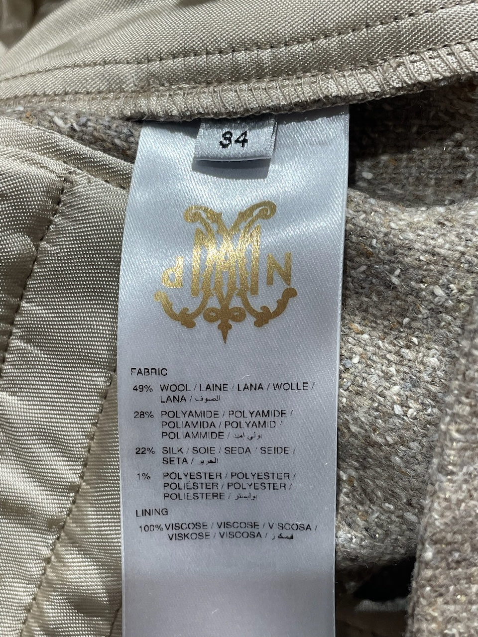 Pantalon dMn beige T.34