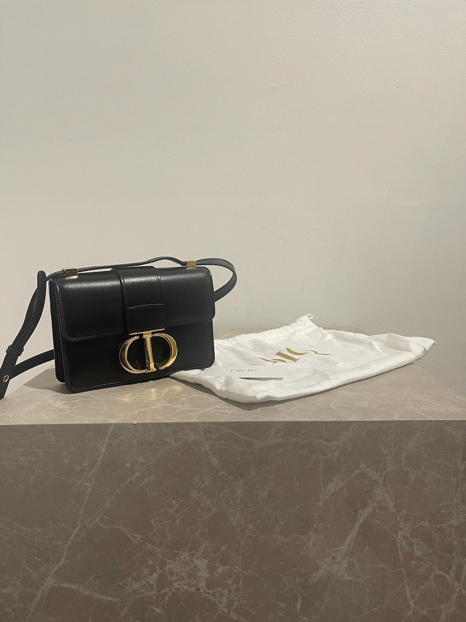 Sac Dior Micro 30 Montaigne noir
