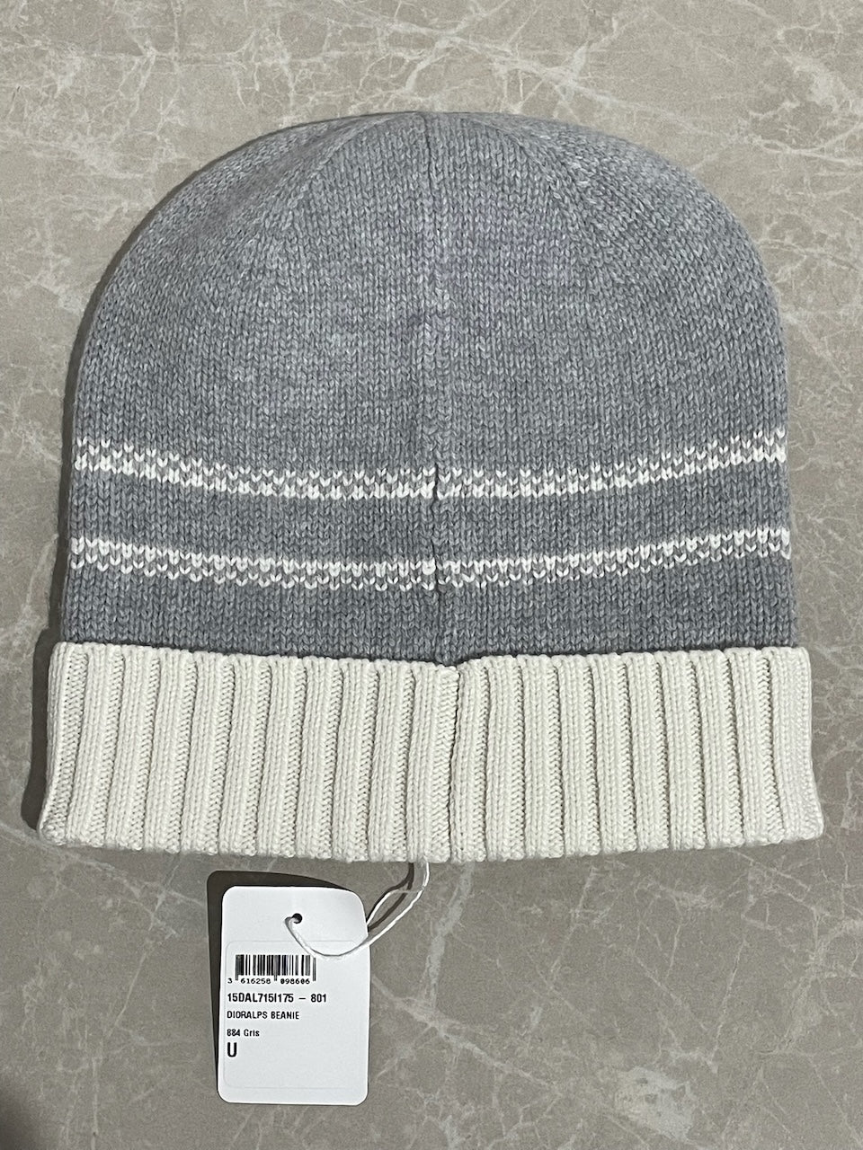 Bonnet Dior gris