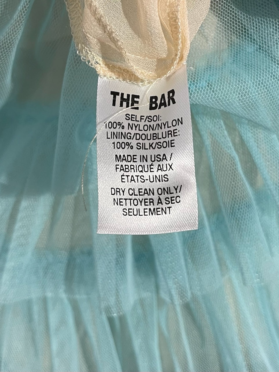Robe The Bar bleu T.0