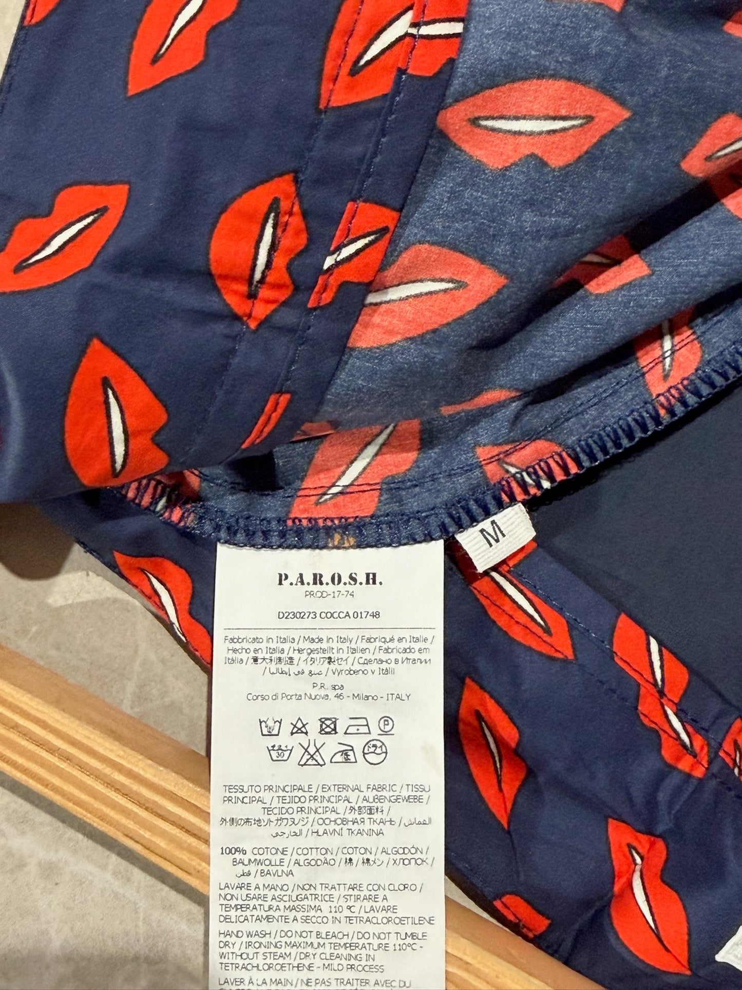 Pantalon P.A.R.O.S.H. bleu marine T.M