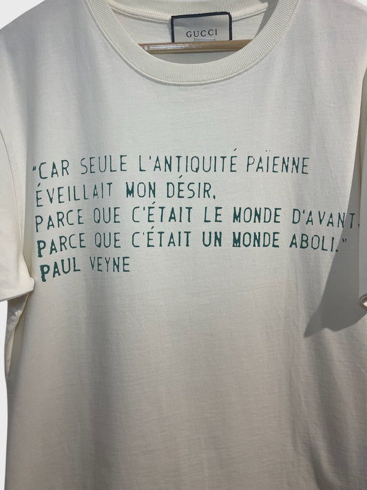 T-shirt Gucci écru T.M