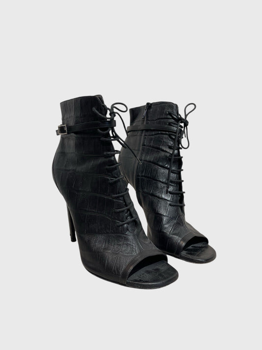 Boots Saint Laurent noires T.40