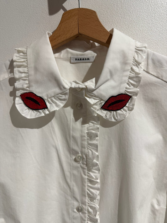 Chemise P.A.R.O.S.H. blanche T.L