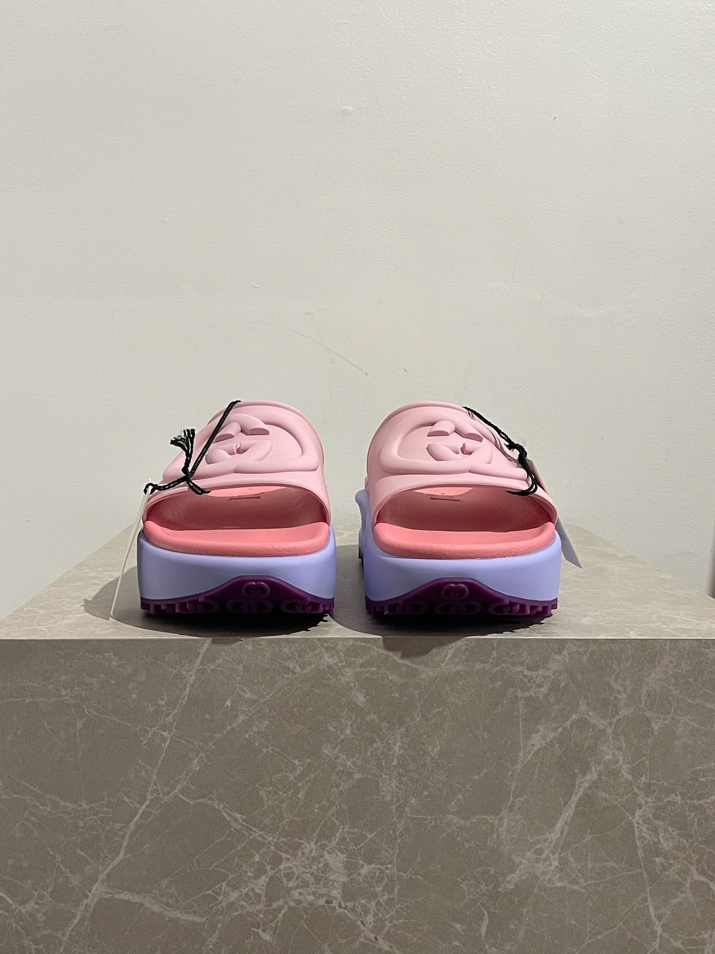 Mules Gucci rose T.39