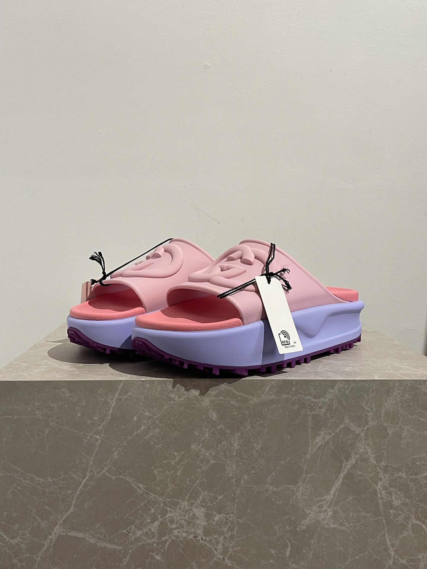 Mules Gucci rose T.39