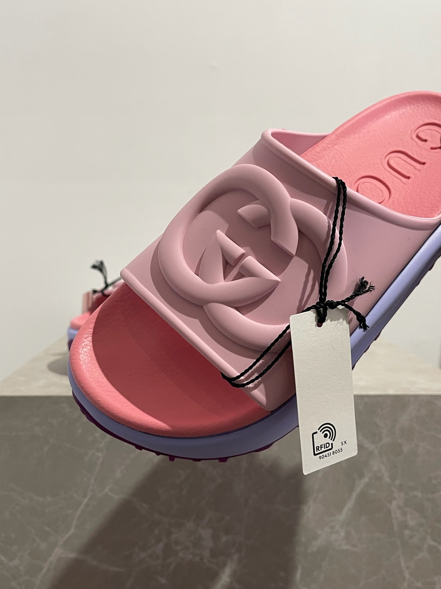 Mules Gucci rose T.39