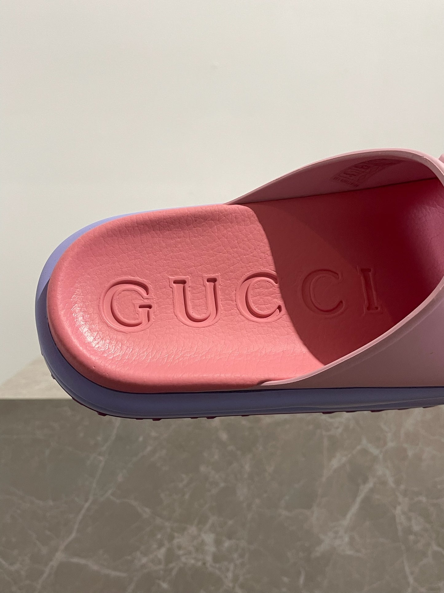 Mules Gucci rose T.39