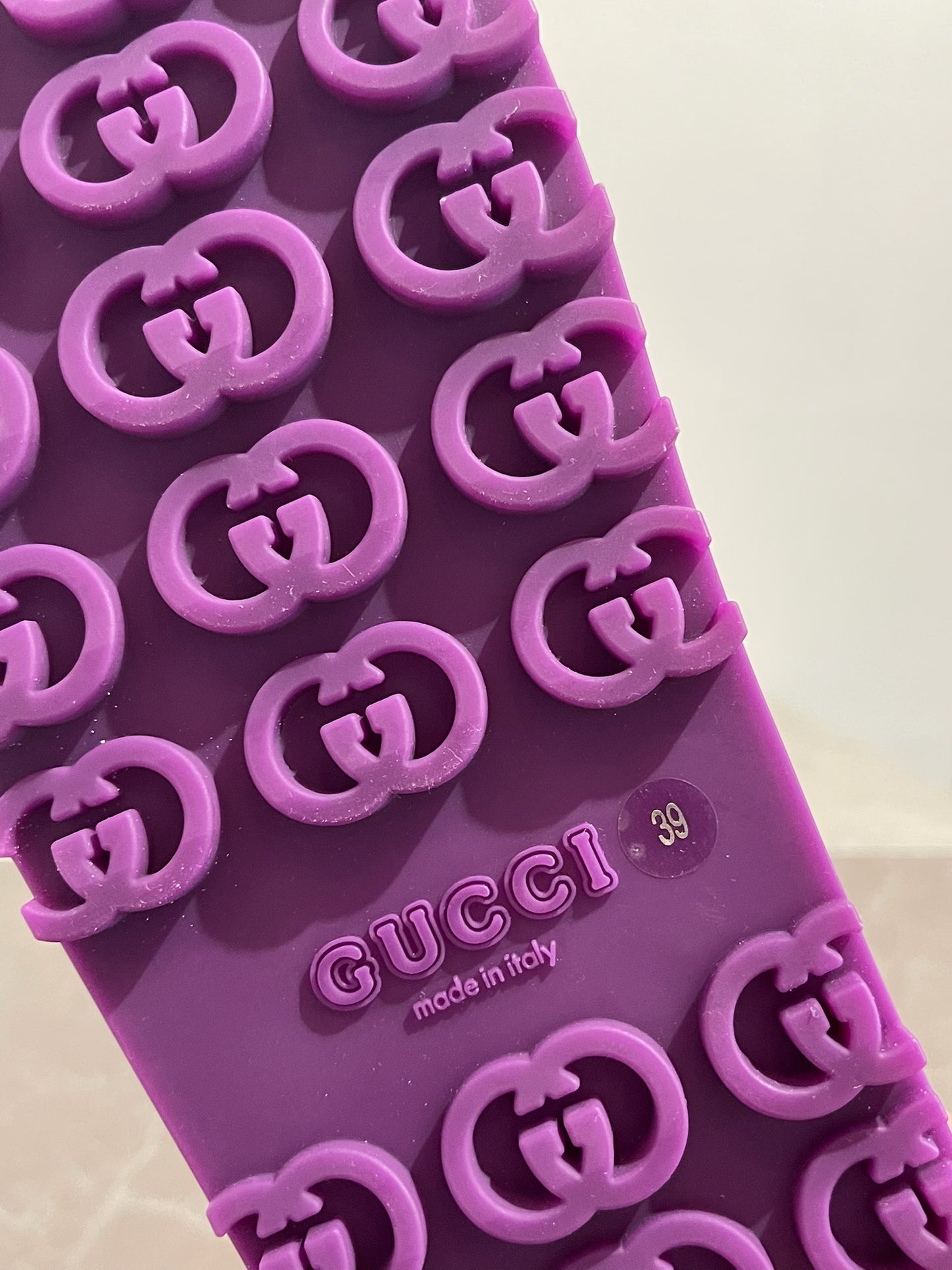 Mules Gucci rose T.39