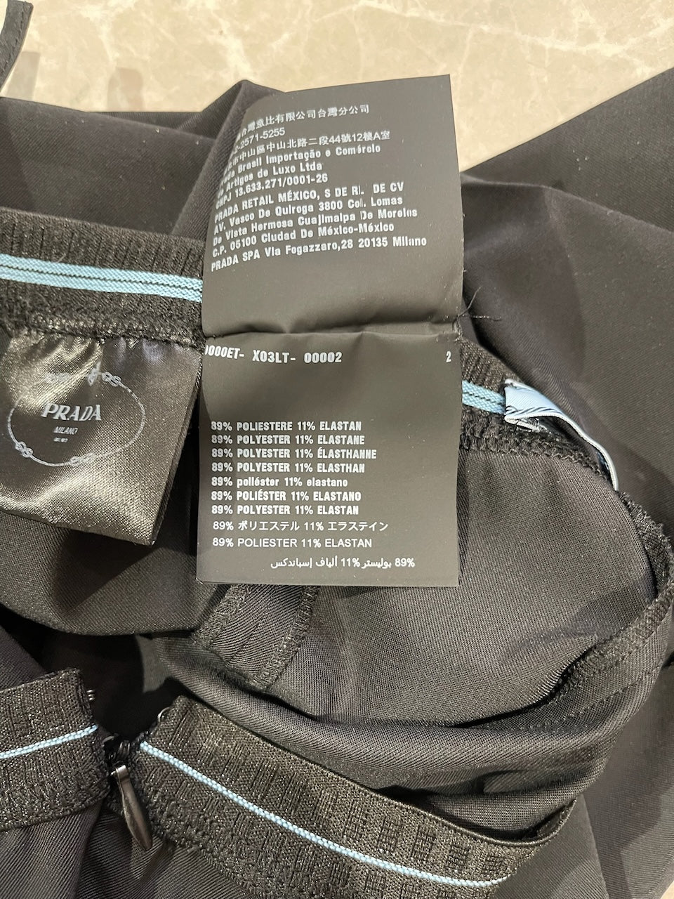 Pantalon Prada noir T.34