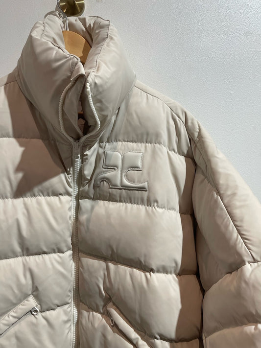 Doudoune Courrèges crème T.M