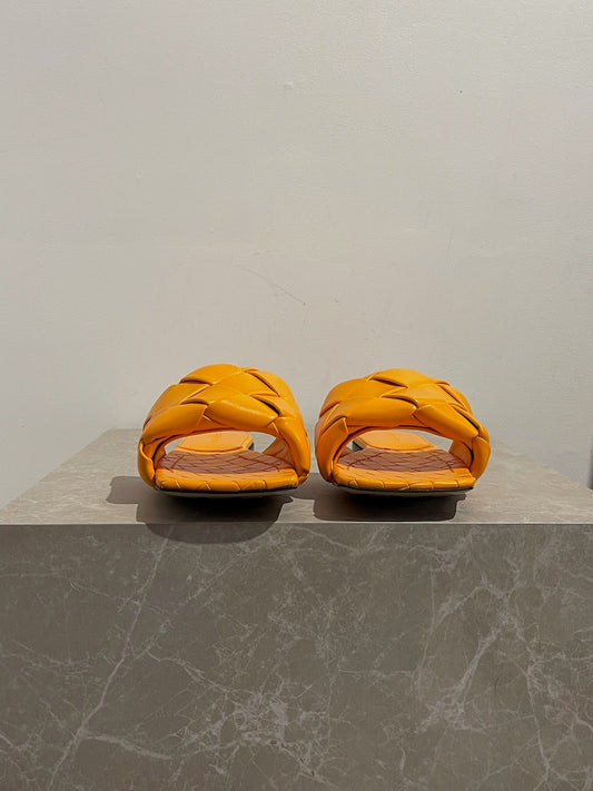 Mules Bottega Venetta Lido orange T.40