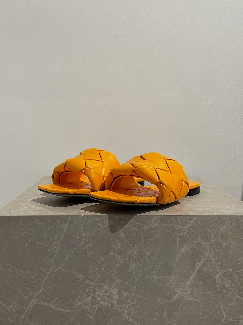 Mules Bottega Venetta Lido orange T.40