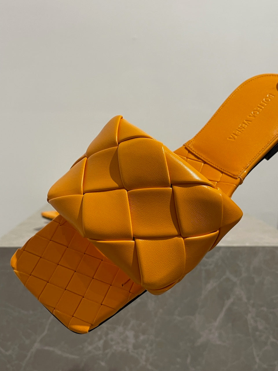 Mules Bottega Venetta Lido orange T.40