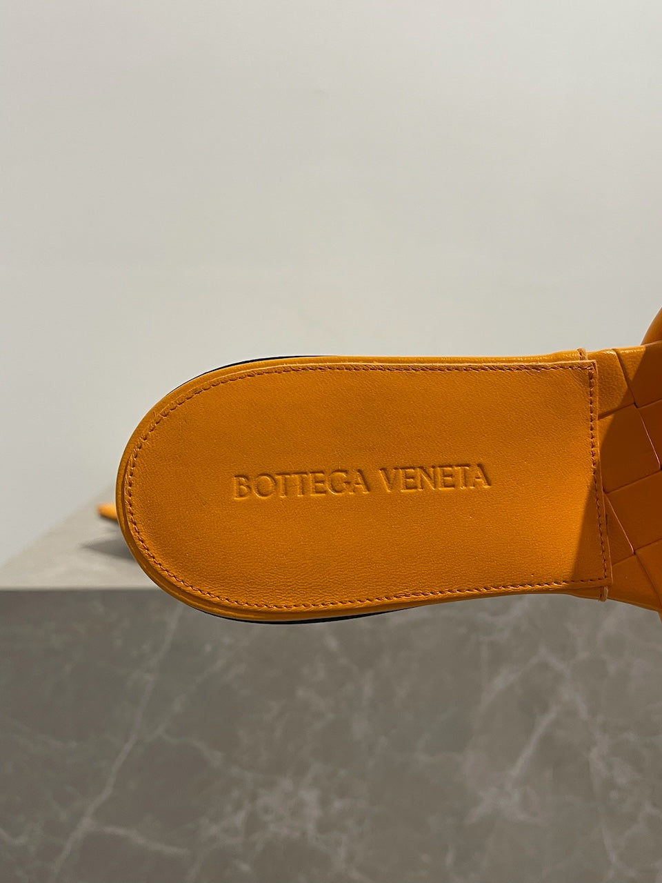 Mules Bottega Venetta Lido orange T.40