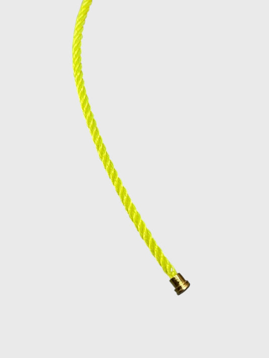 Bracelet câble Fred jaune T.15