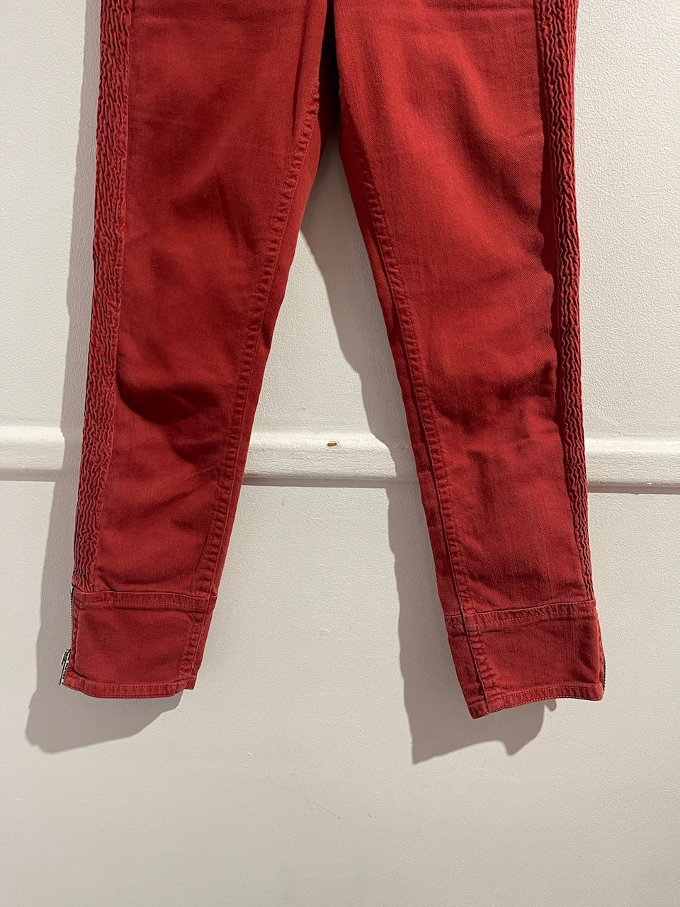 Jeans Isabel Marant rouge T.36