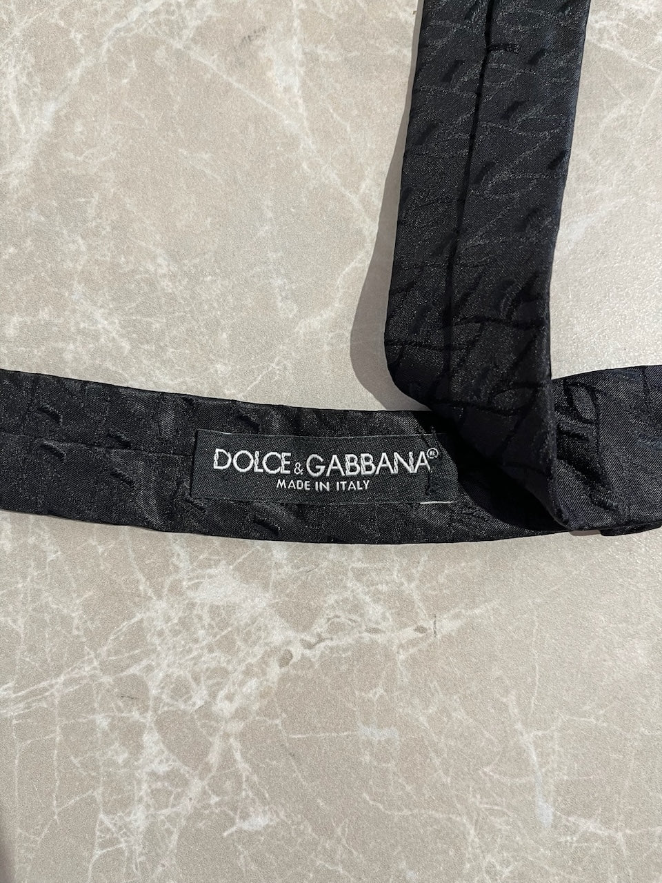 Cravate Dolce & Gabbana noire