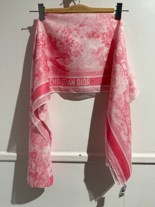 Paréo Dior Toile de Jouy Sauvage