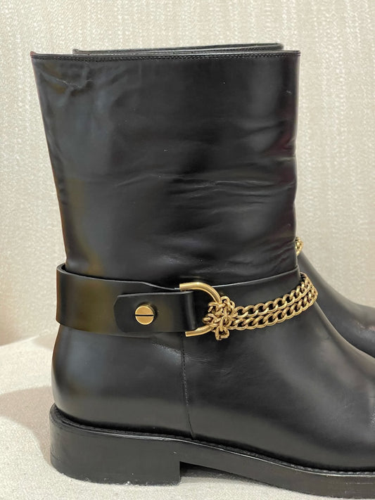 Boots Lanvin noires T.39
