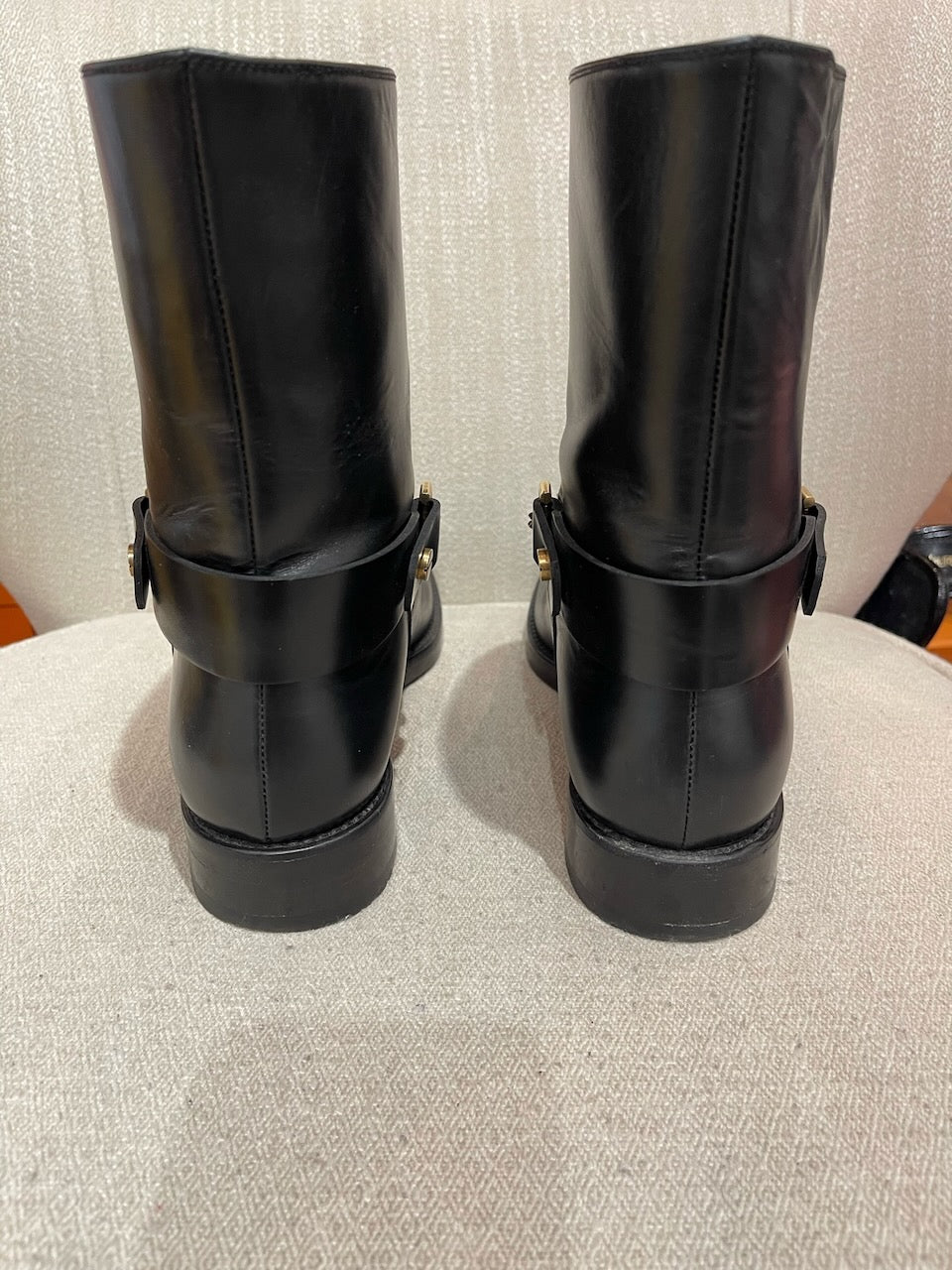 Boots Lanvin noires T.39