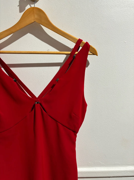 Robe Roberto Cavalli rouge T.36