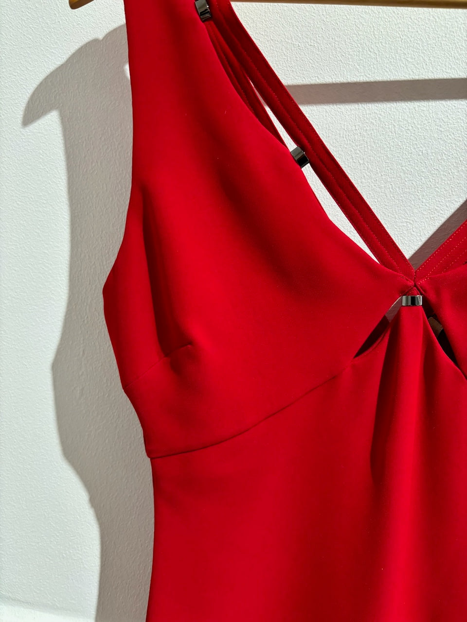 Robe Roberto Cavalli rouge T.36