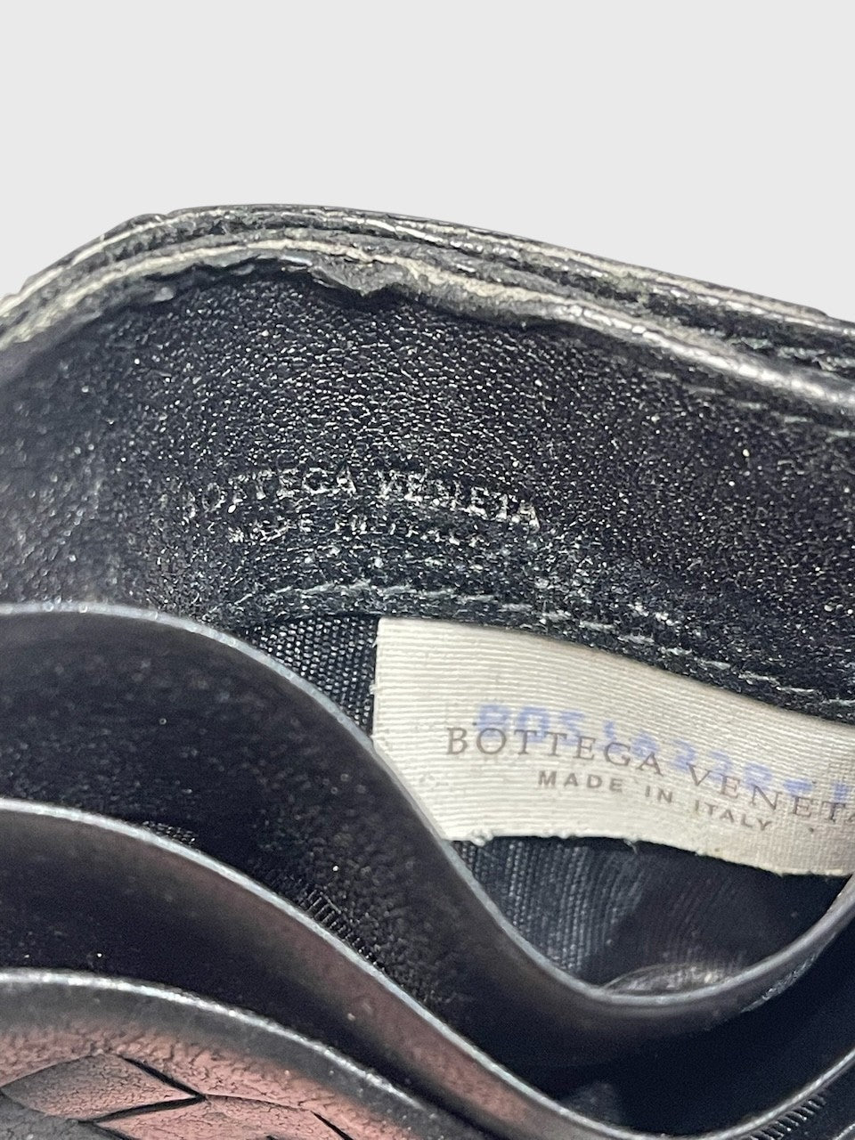 Portes-cartes Bottega Veneta noir
