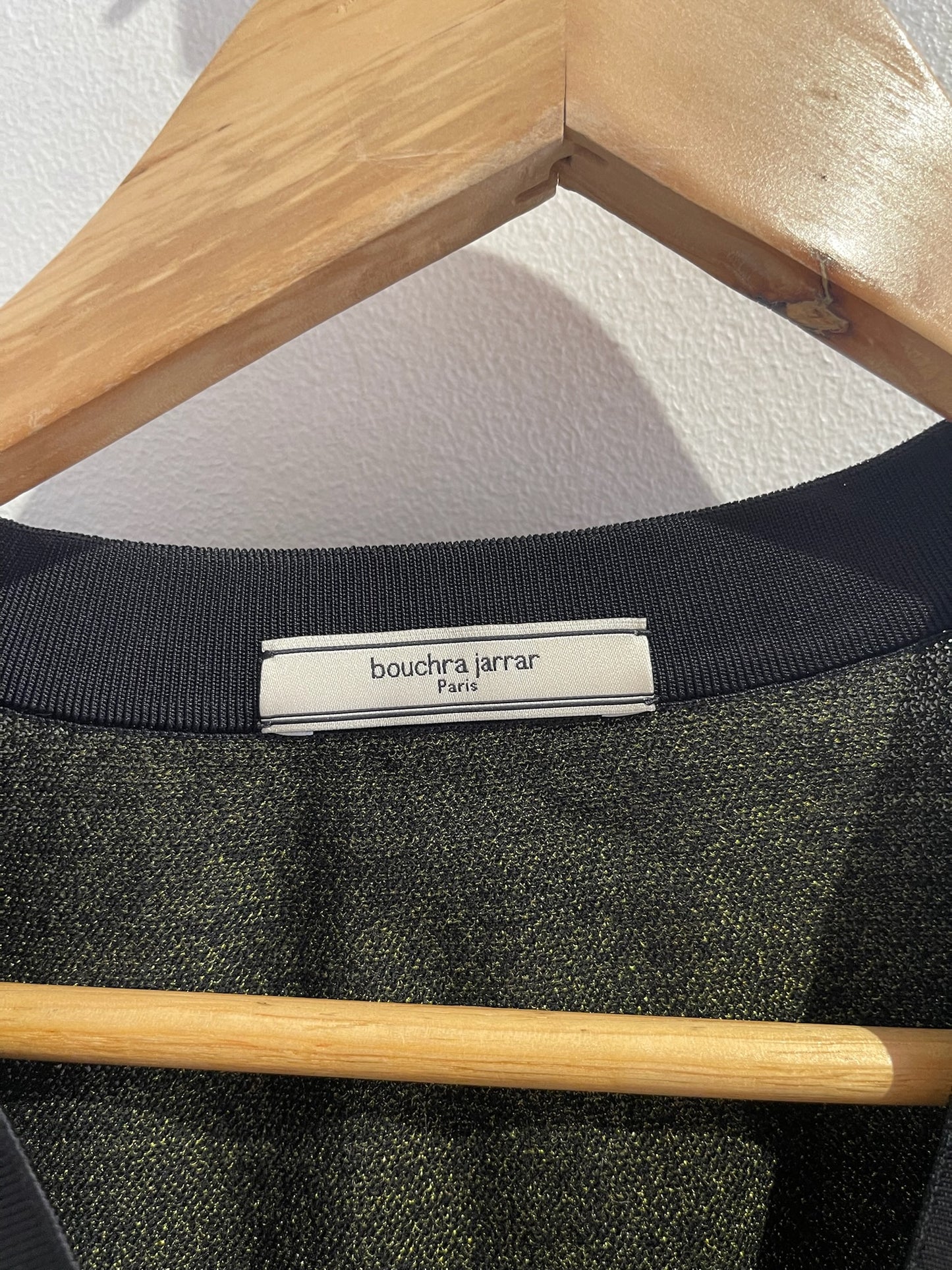 Gilet Bouchra Jarrar vert T.38