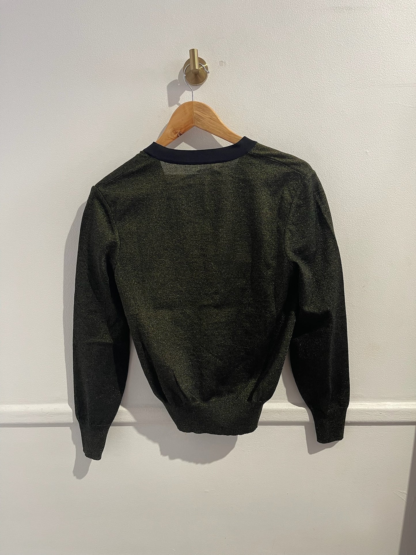 Gilet Bouchra Jarrar vert T.38