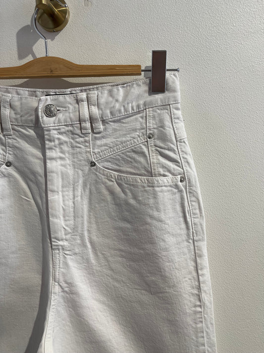 Jeans Isabel Marant blanc T.36