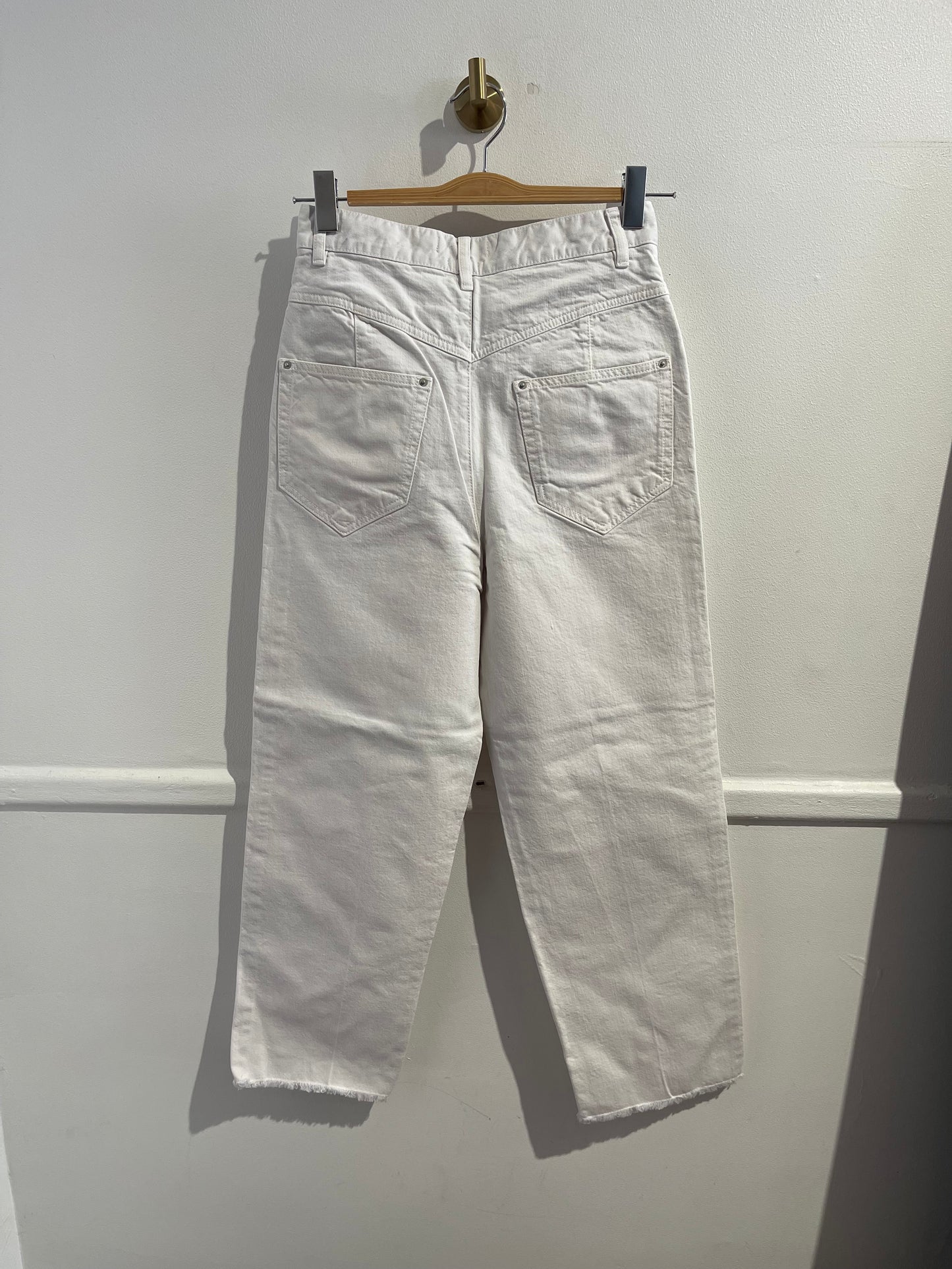 Jeans Isabel Marant blanc T.36