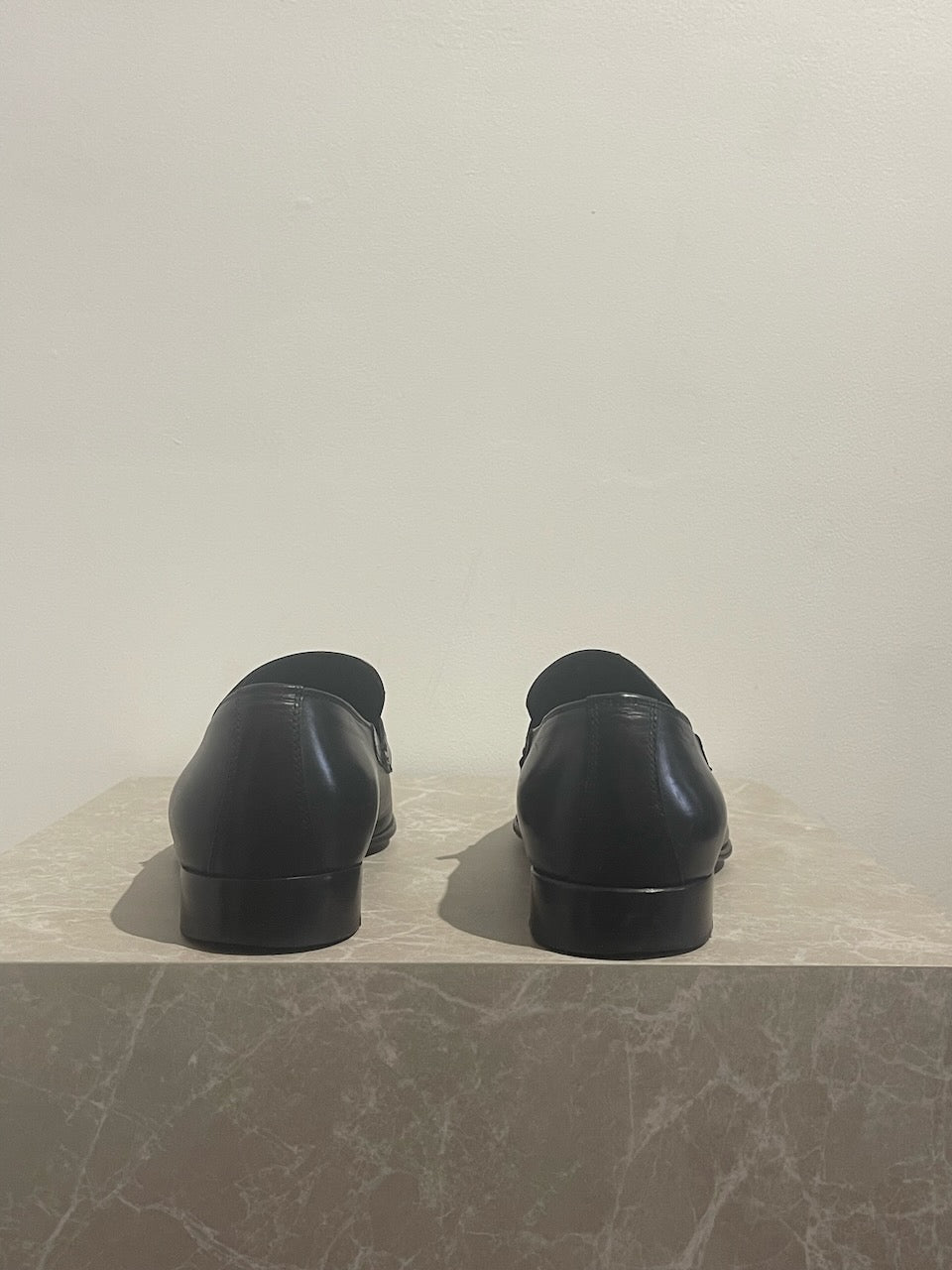 Mocassins Dior noires T.39,5