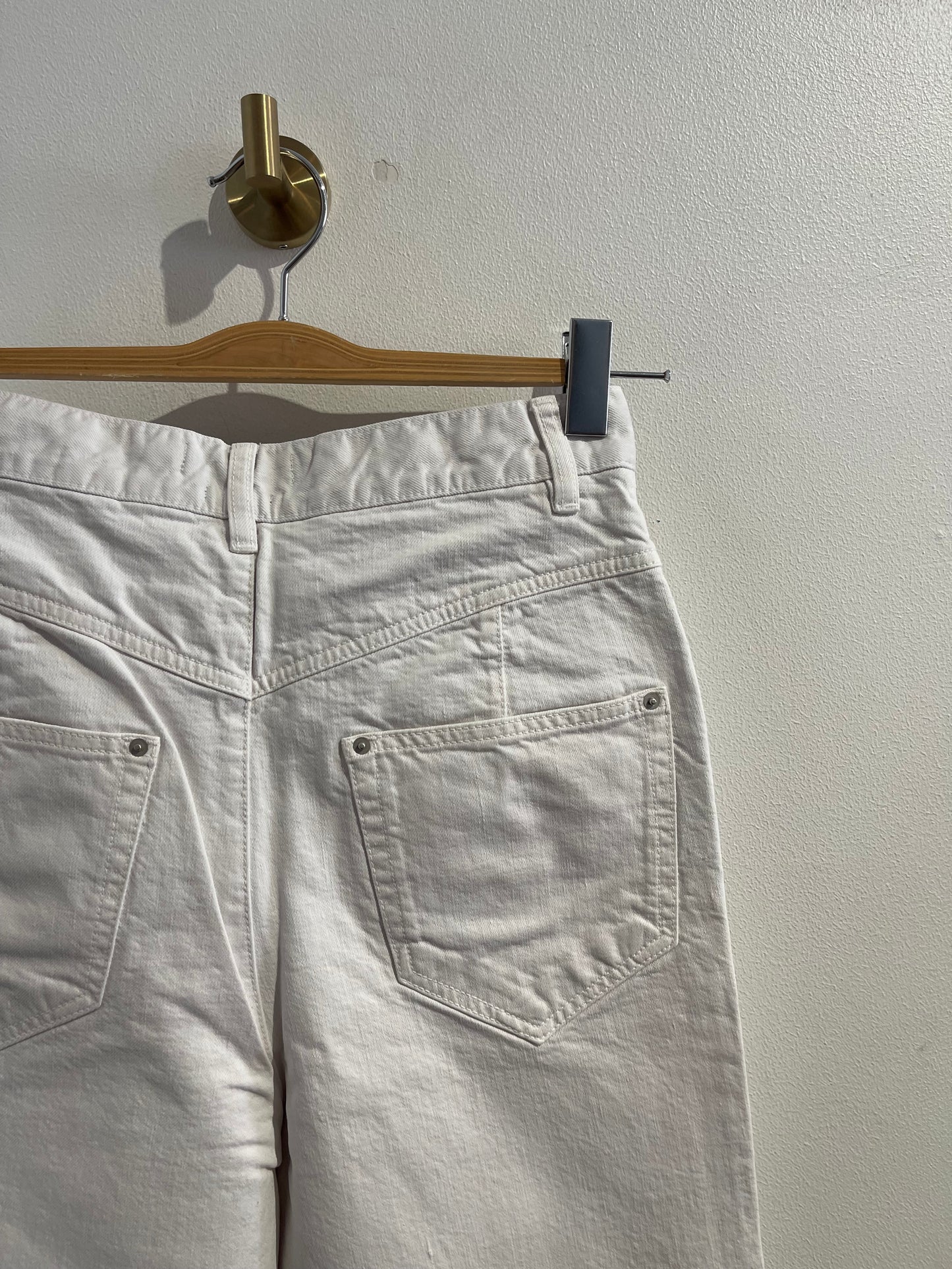 Jeans Isabel Marant blanc T.36