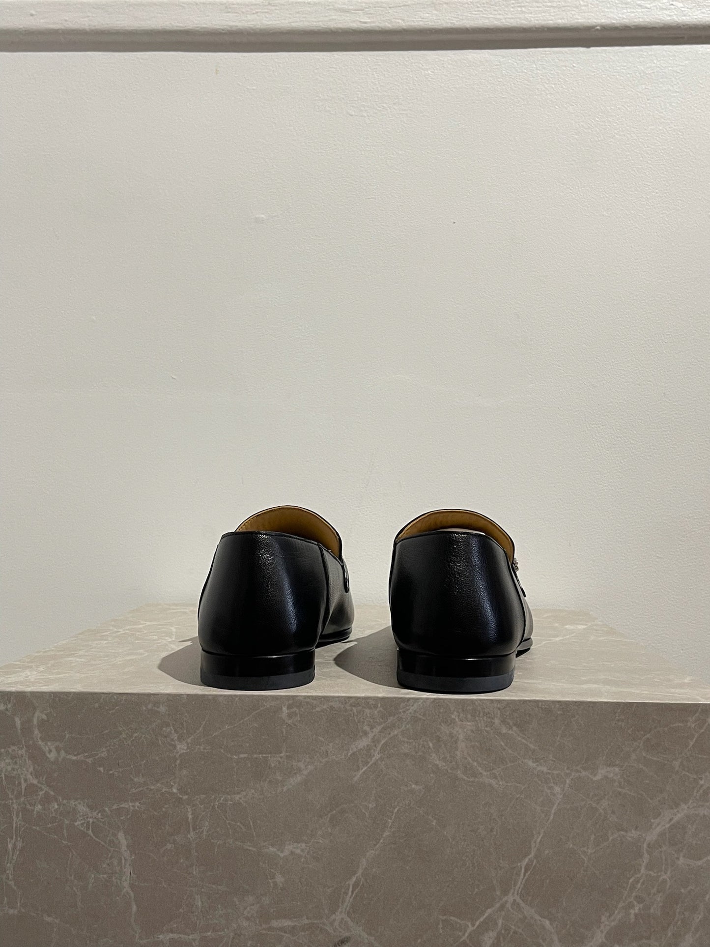 Mocassins Hermès noirs T.41