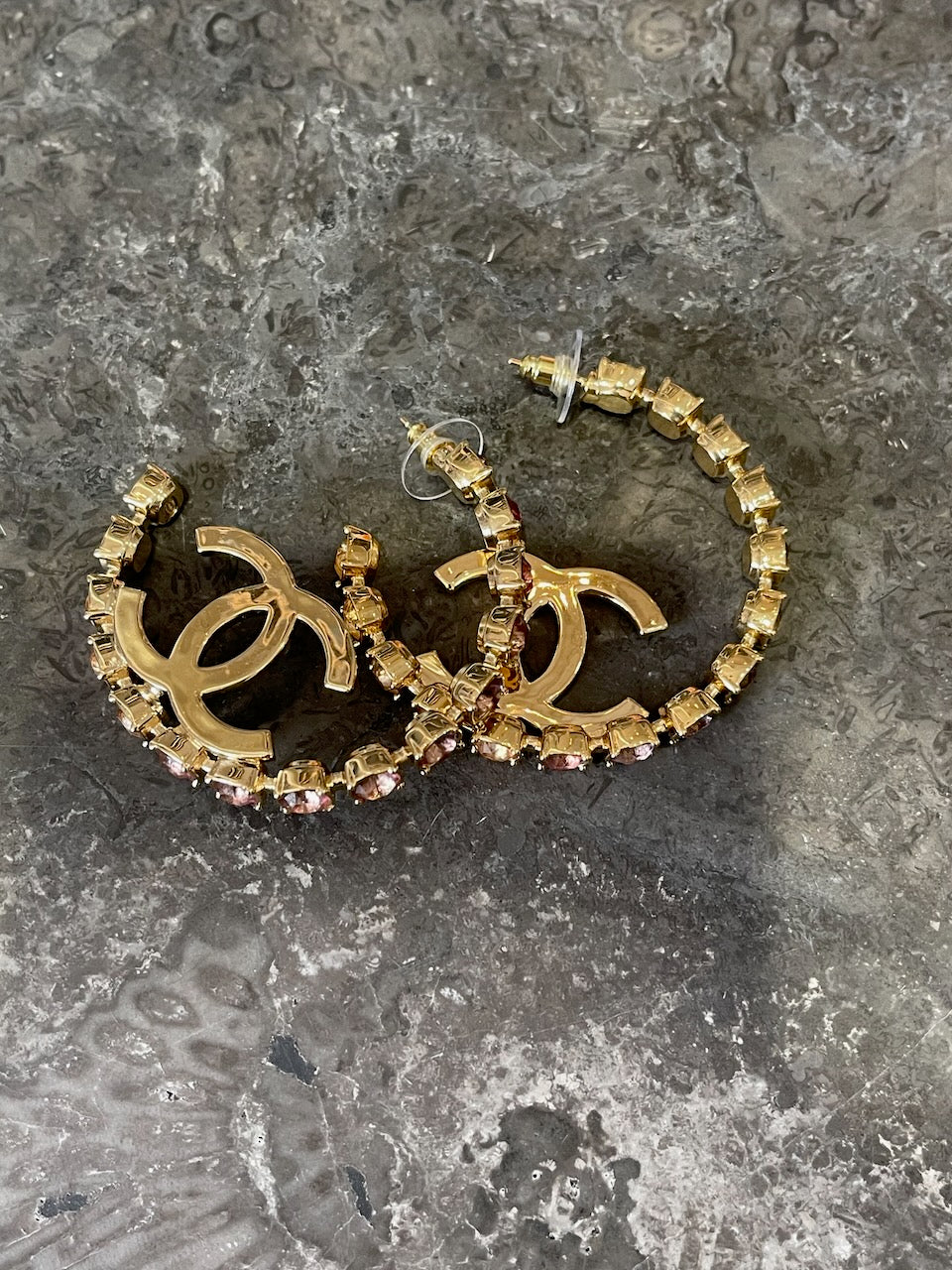 Boucles d'oreilles Chanel Creoles