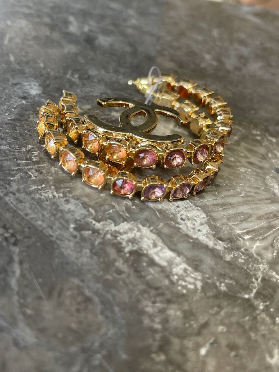 Boucles d'oreilles Chanel Creoles