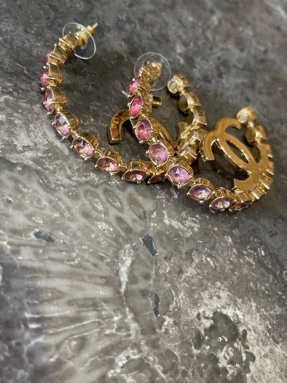 Boucles d'oreilles Chanel Creoles